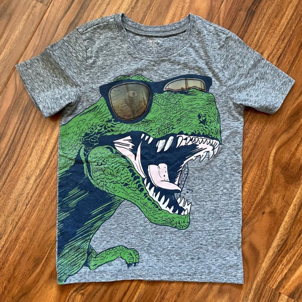 Carter's Kids T-Rex Sunglasses Graphic Tee 5T